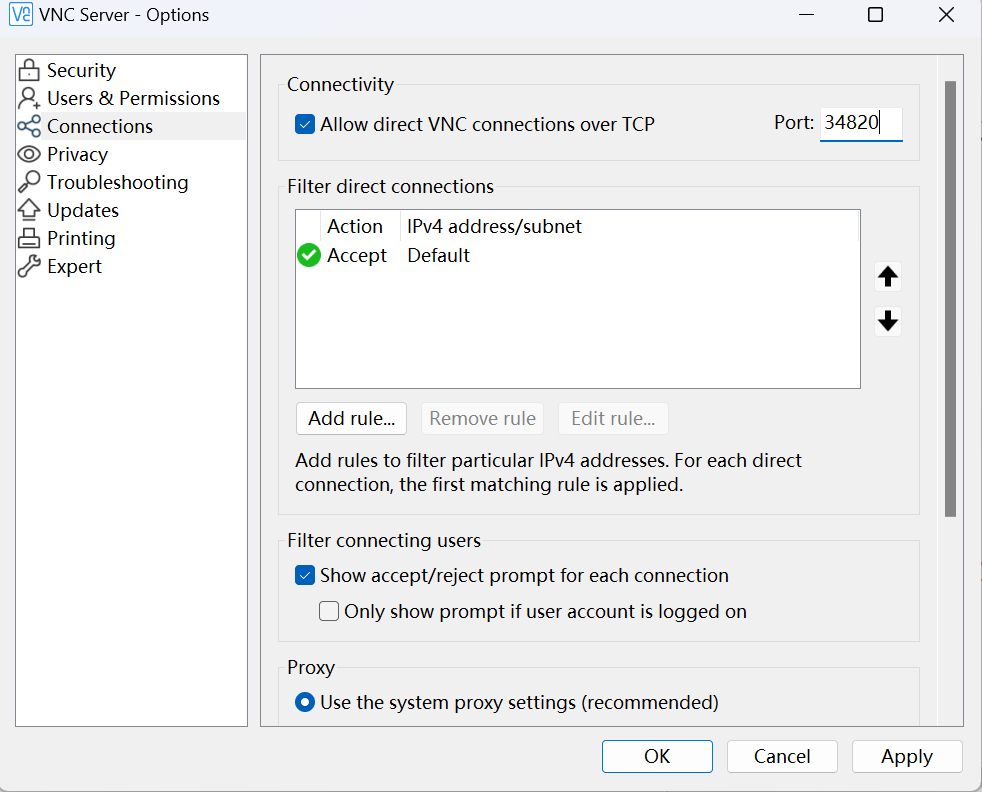 VNC_port_edit